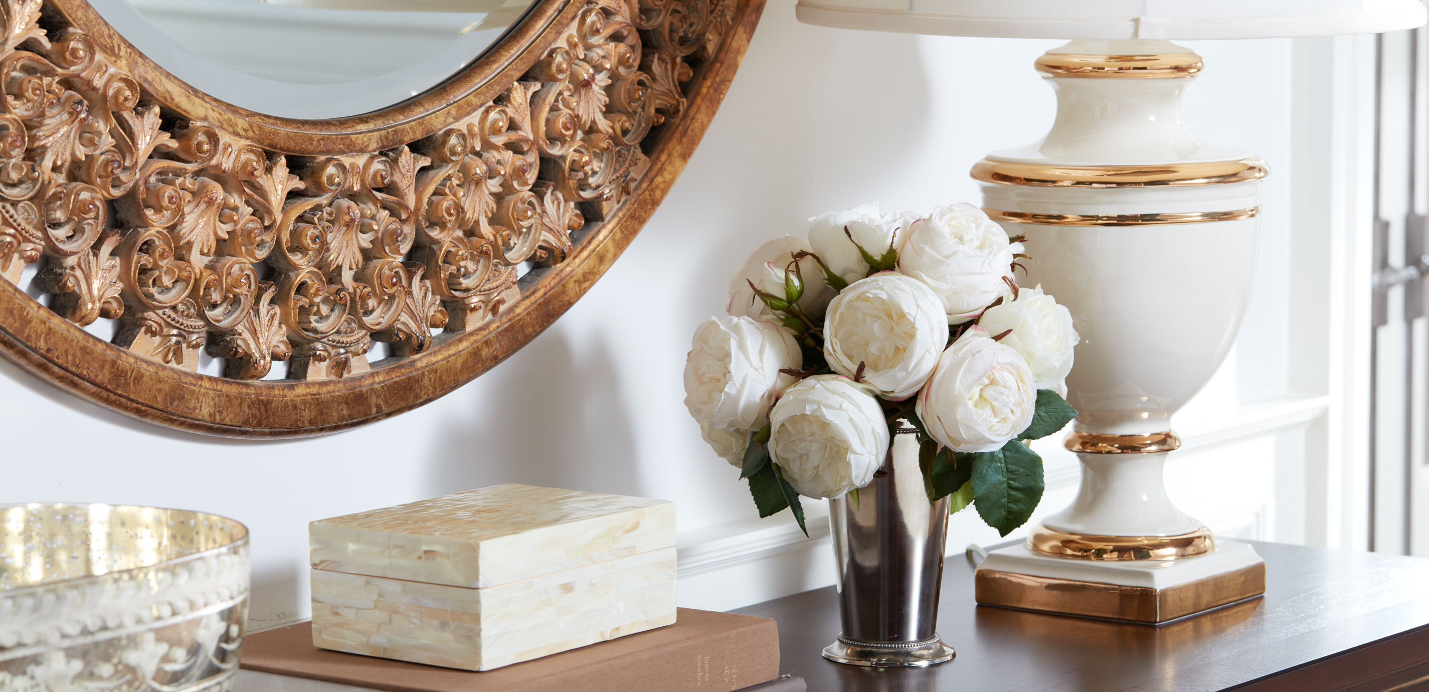 Round Florentine Mirror Mirrors Ethan Allen