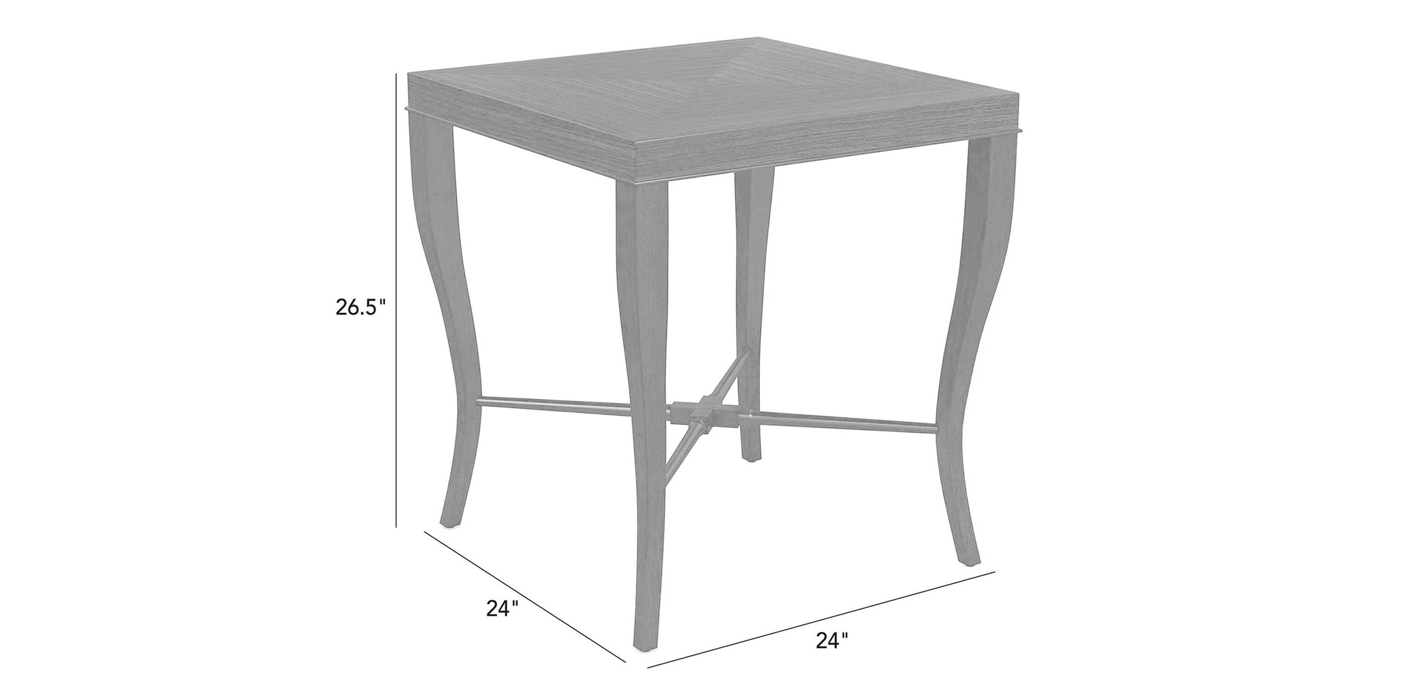 Gracie End Table, Dark Sable_1