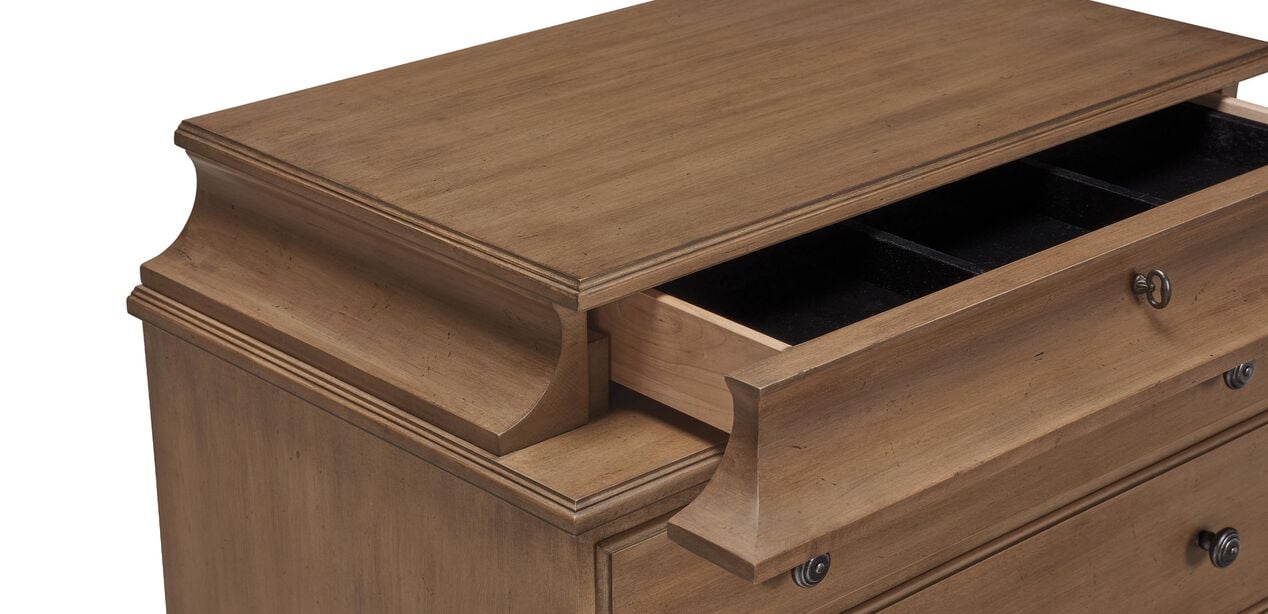 Leora Night Table for Bedside Storage | Ethan Allen