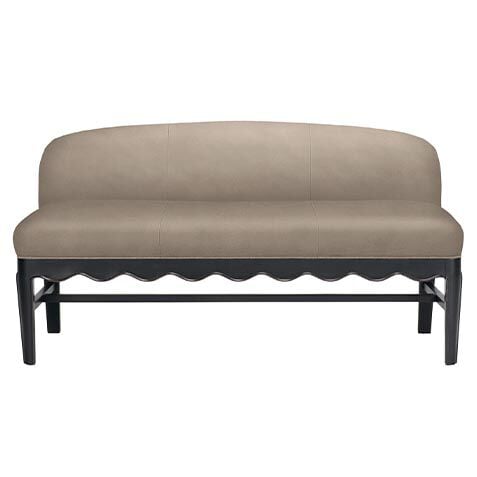 Leona Leather Bench image