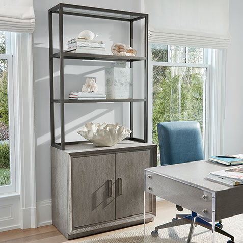 Faraday Two-Door Cabinet with Hutch Product Tile Hover Image 369205G