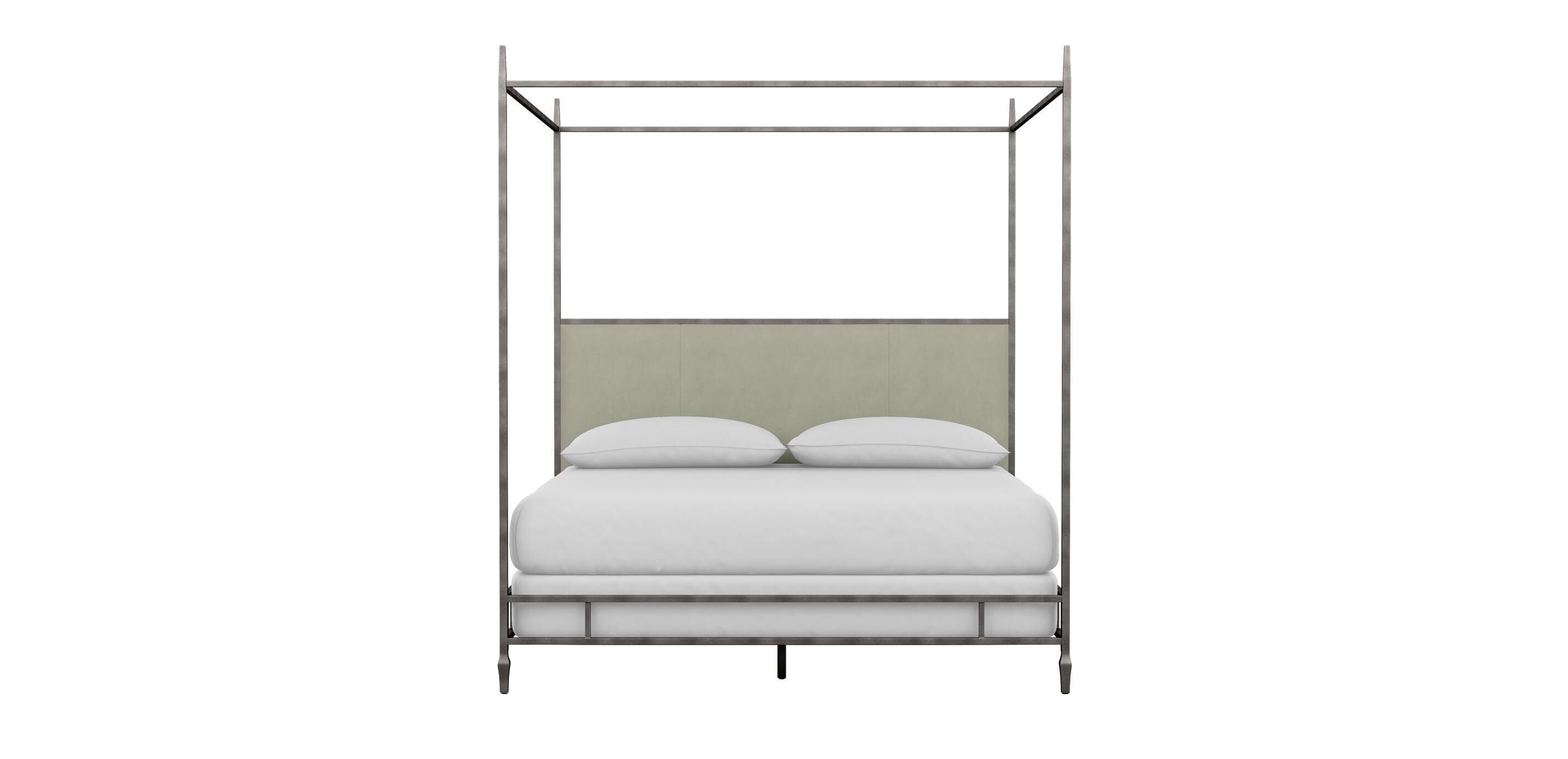 Lincoln Upholstered Poster Bed