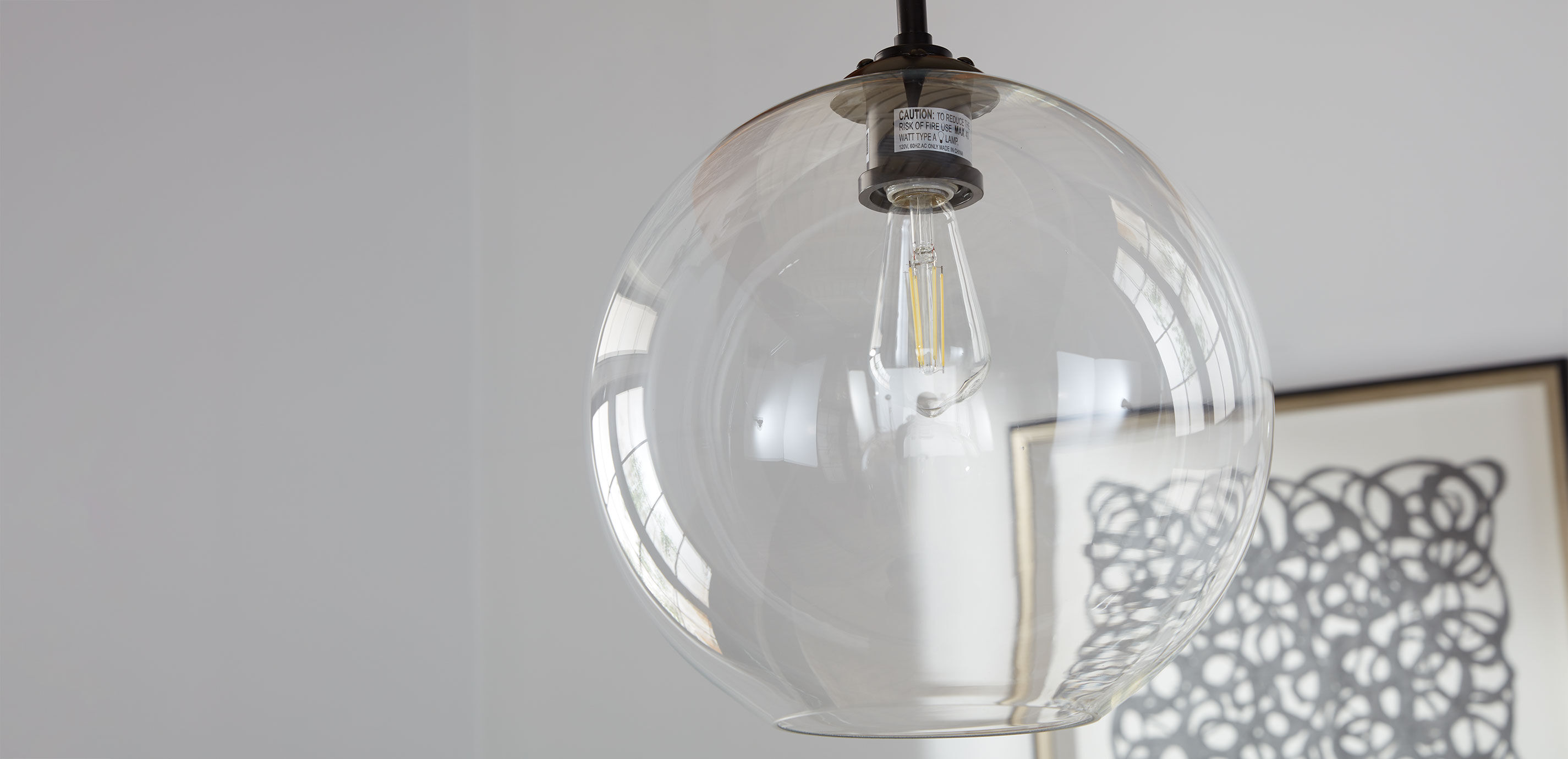 Kent Blown Glass Pendant_3