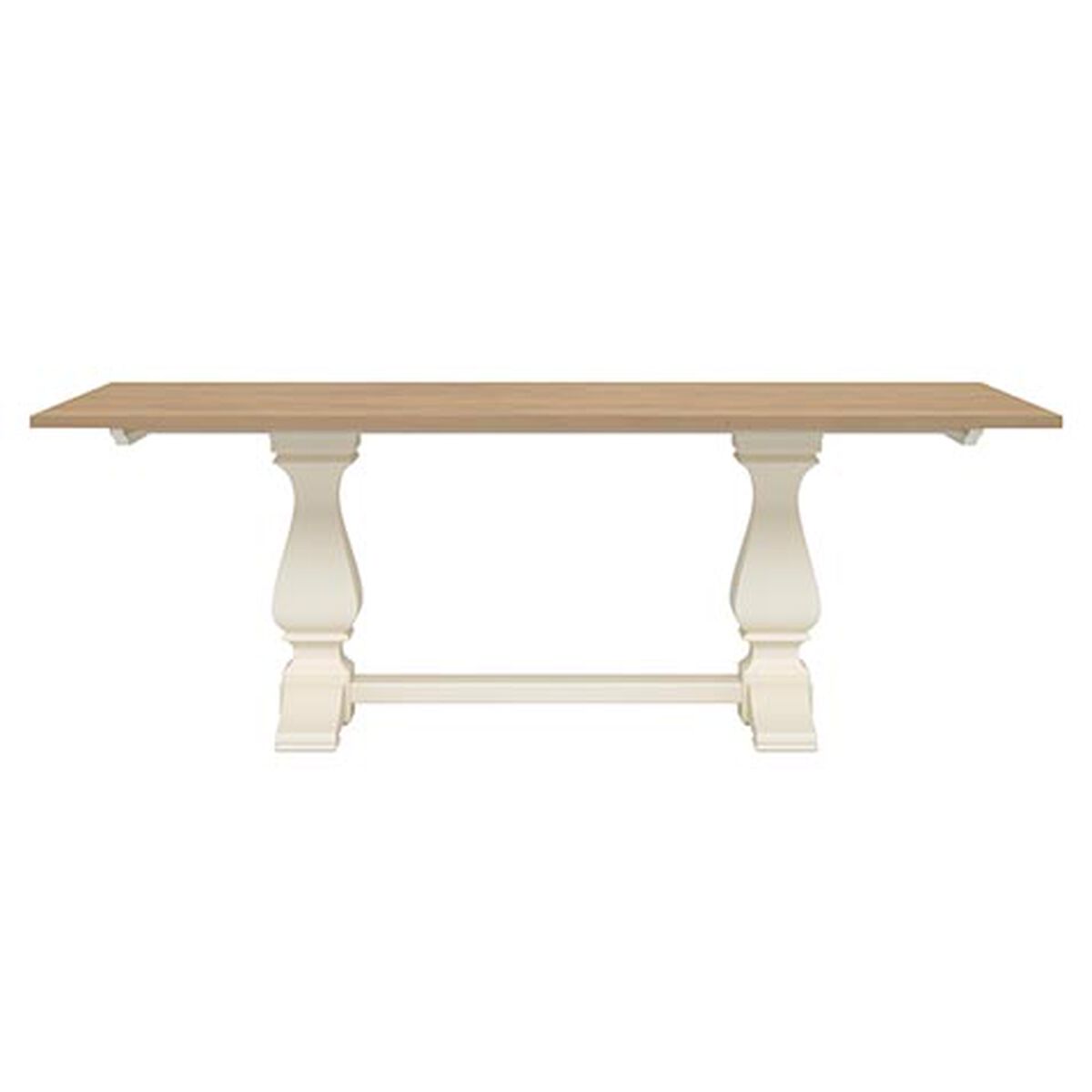 Cameron Rustic Dining Table, In Stock