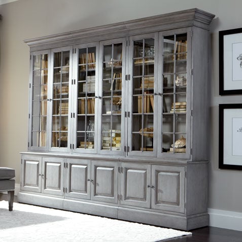 Villa Triple Library Bookcase Product Tile Hover Image 139350G