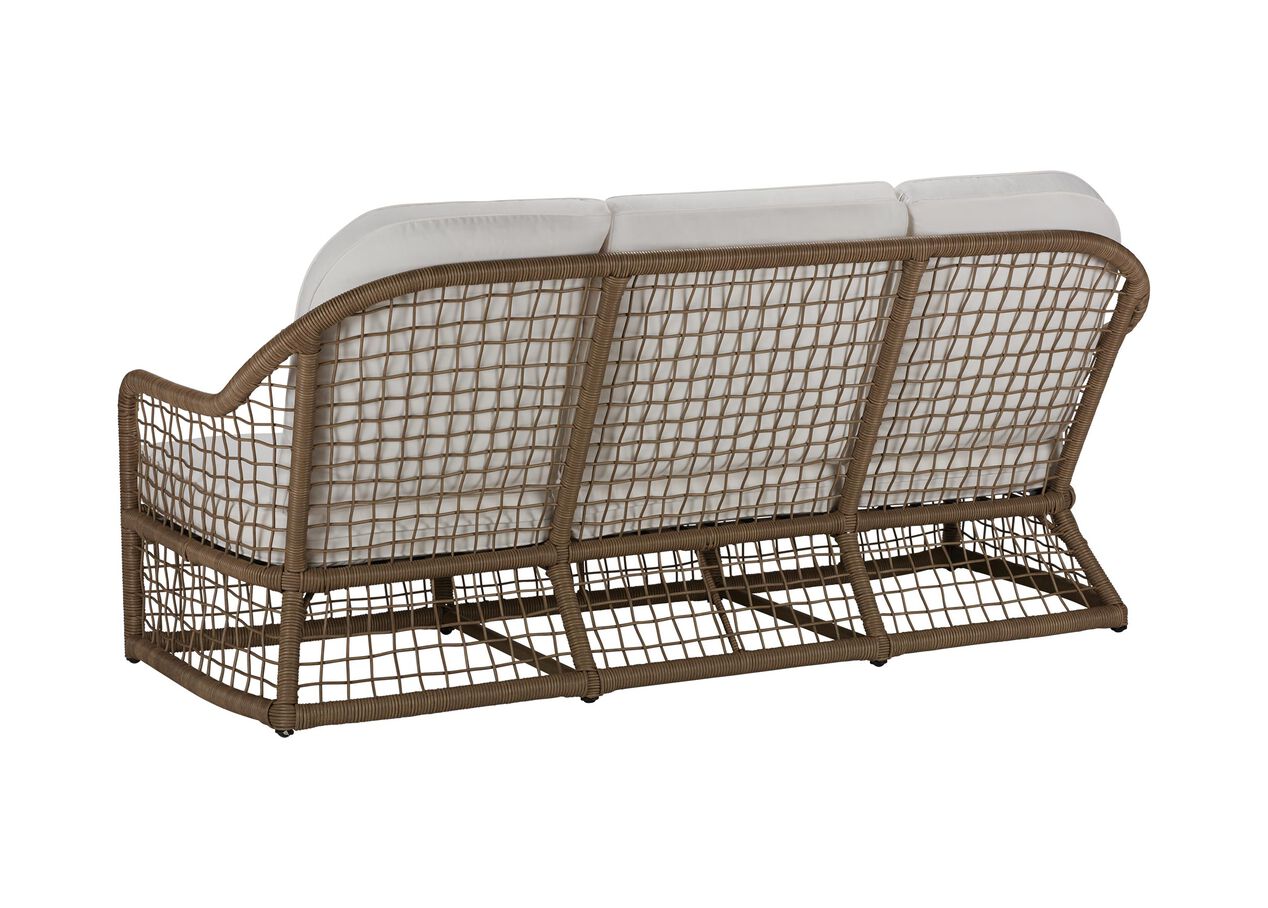 Taunton Hill IslandInspired Wicker Sofa Ethan Allen