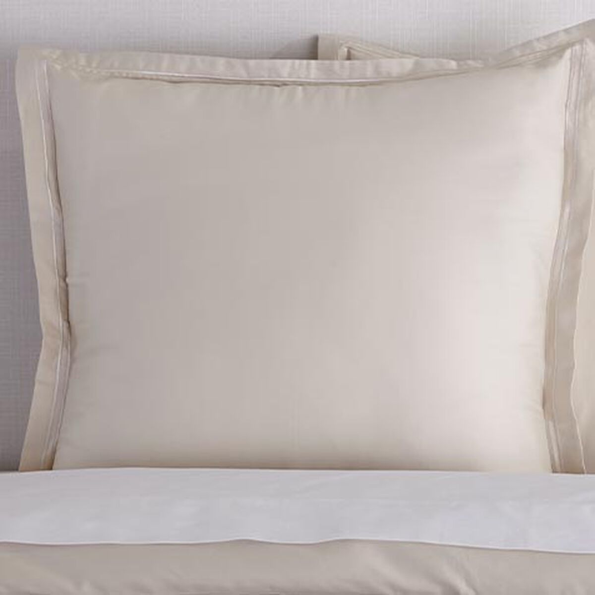 Solid Silk Blended Euro Sham