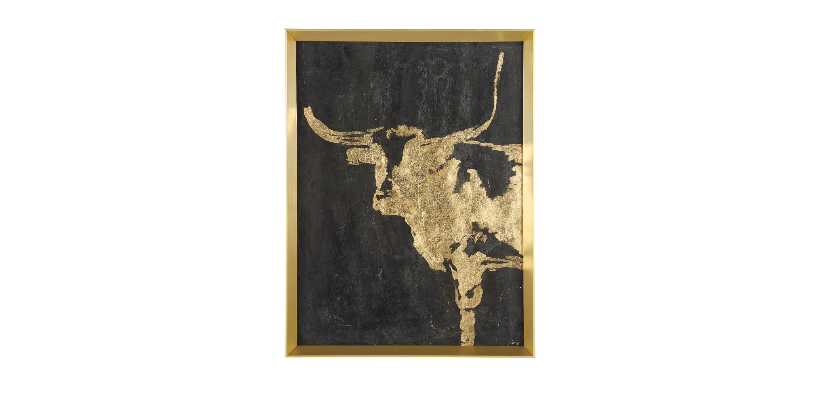 Gold Leaf Bull