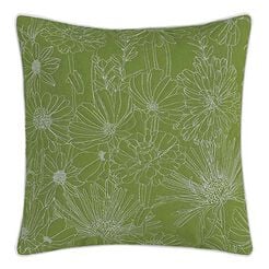 Embroidered Floral Outdoor Pillow Recommended Product