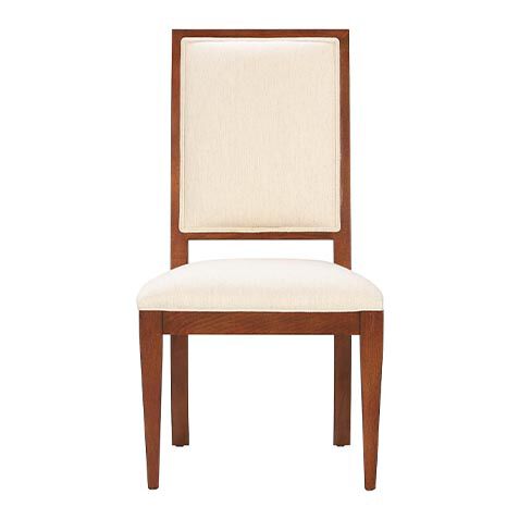 Hayden Dining Side Chair: Square Back, Tapered Leg image 207158