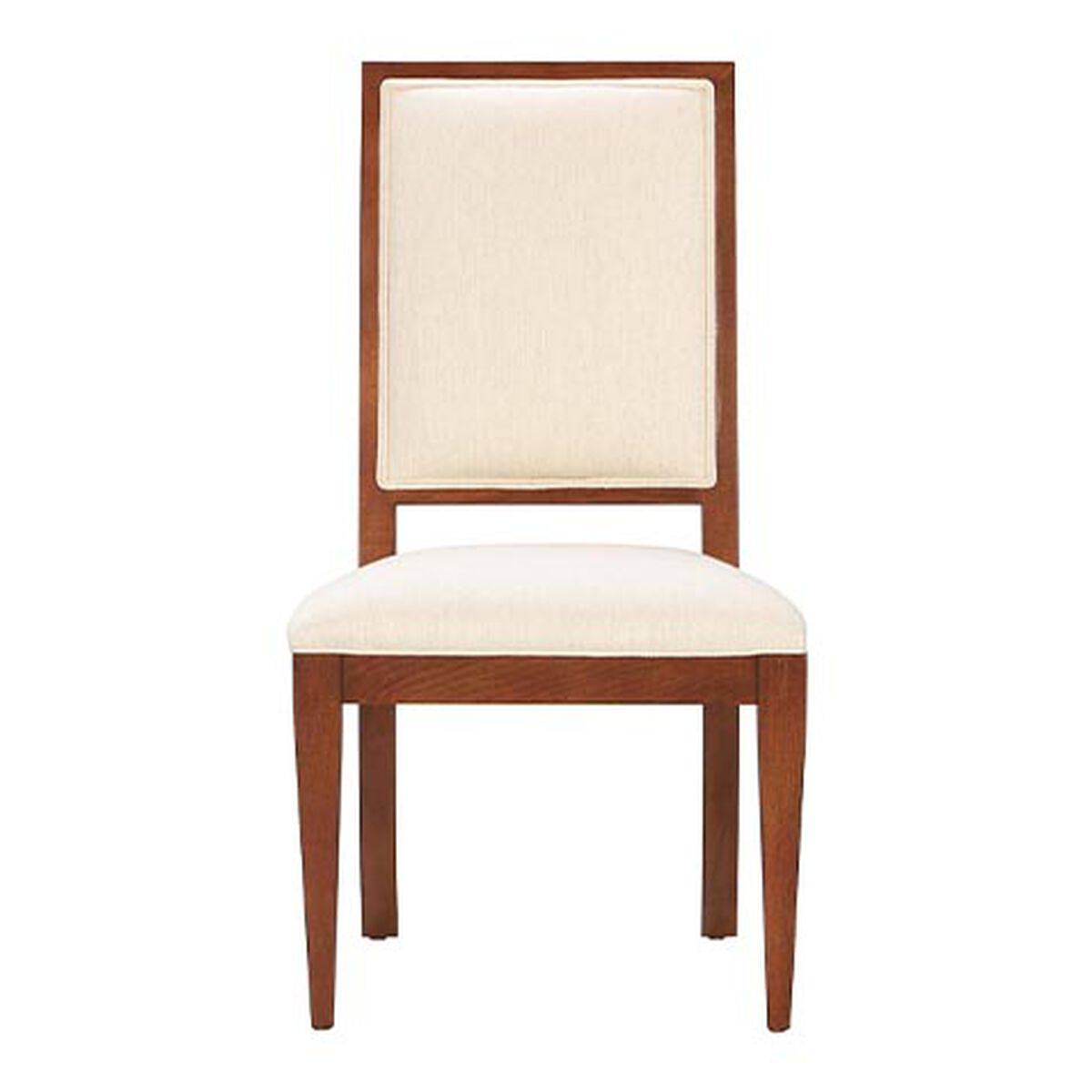 Hayden Dining Side Chair: Square Back, Tapered Leg