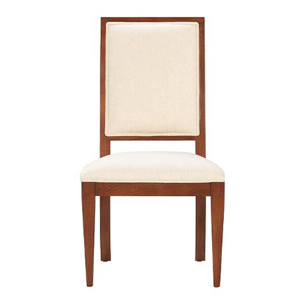 Hayden Dining Side Chair: Square Back, Tapered Leg