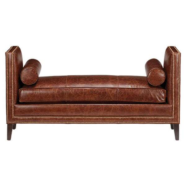 Haley Leather Bench