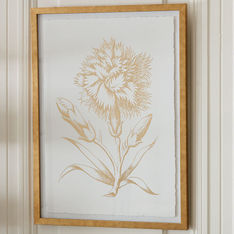 Gold Foil Floral II Product Tile Hover Image 073759B