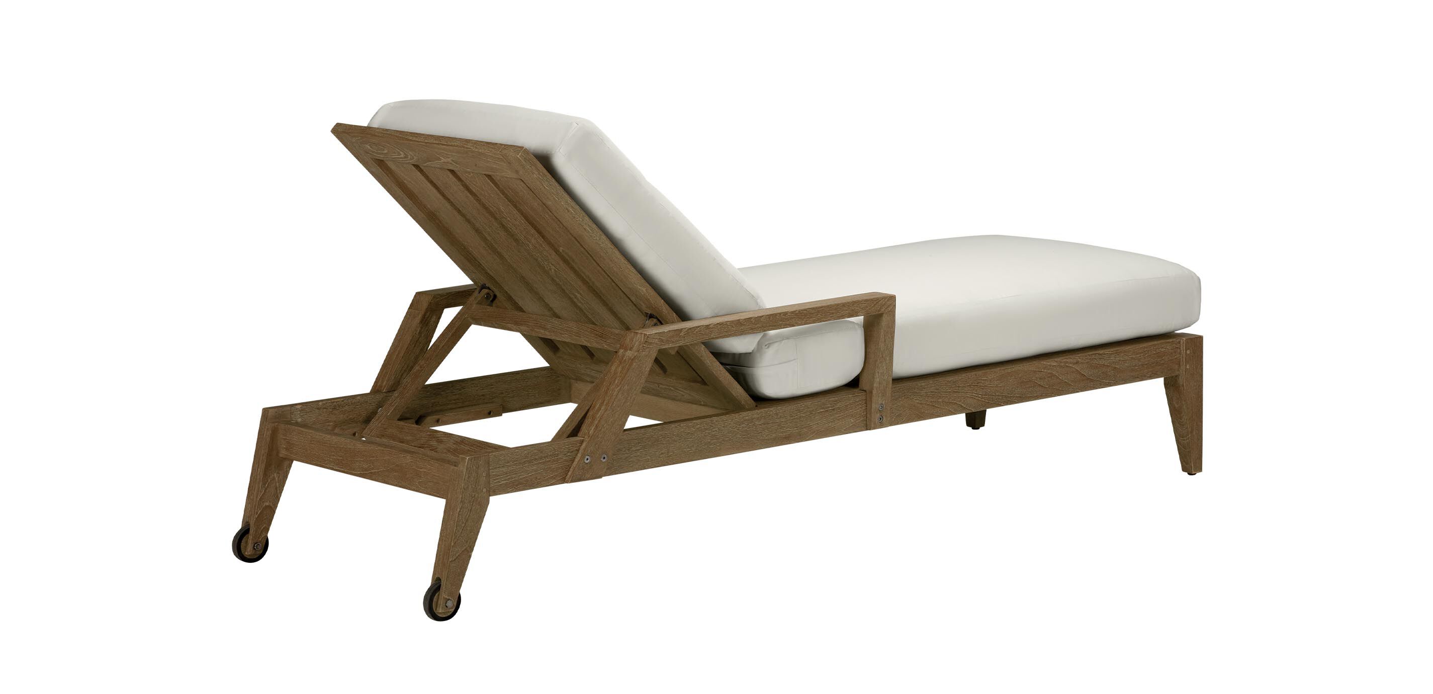 Bridgewater Cove Teak Chaise_4