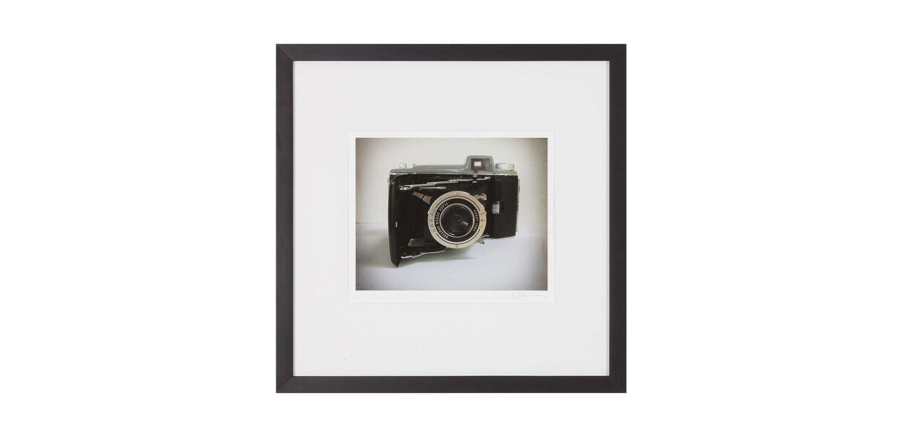 Vintage Camera Giclée Print on Canvas Ethan Allen