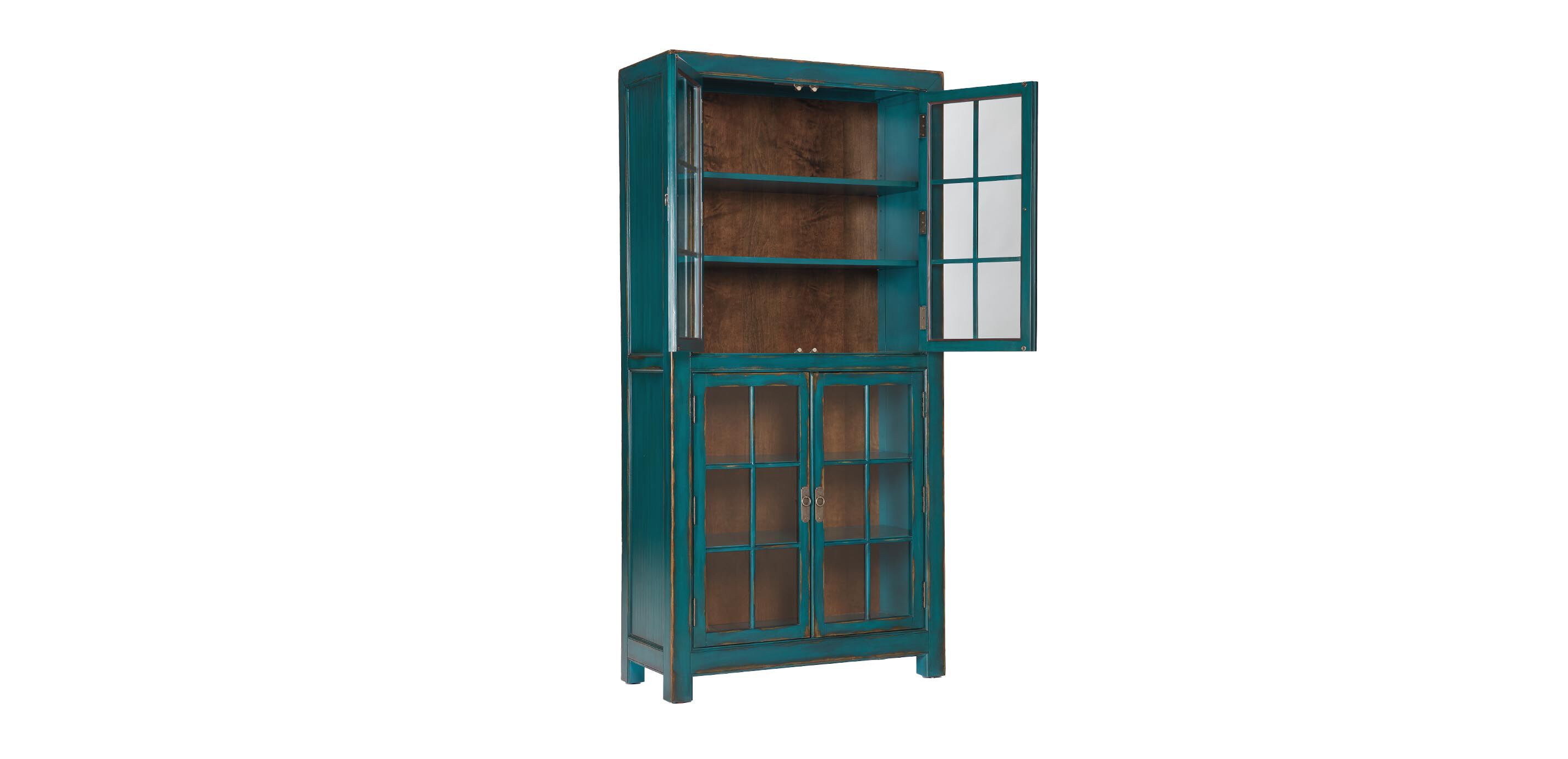 Ming Tall Display Cabinet_5