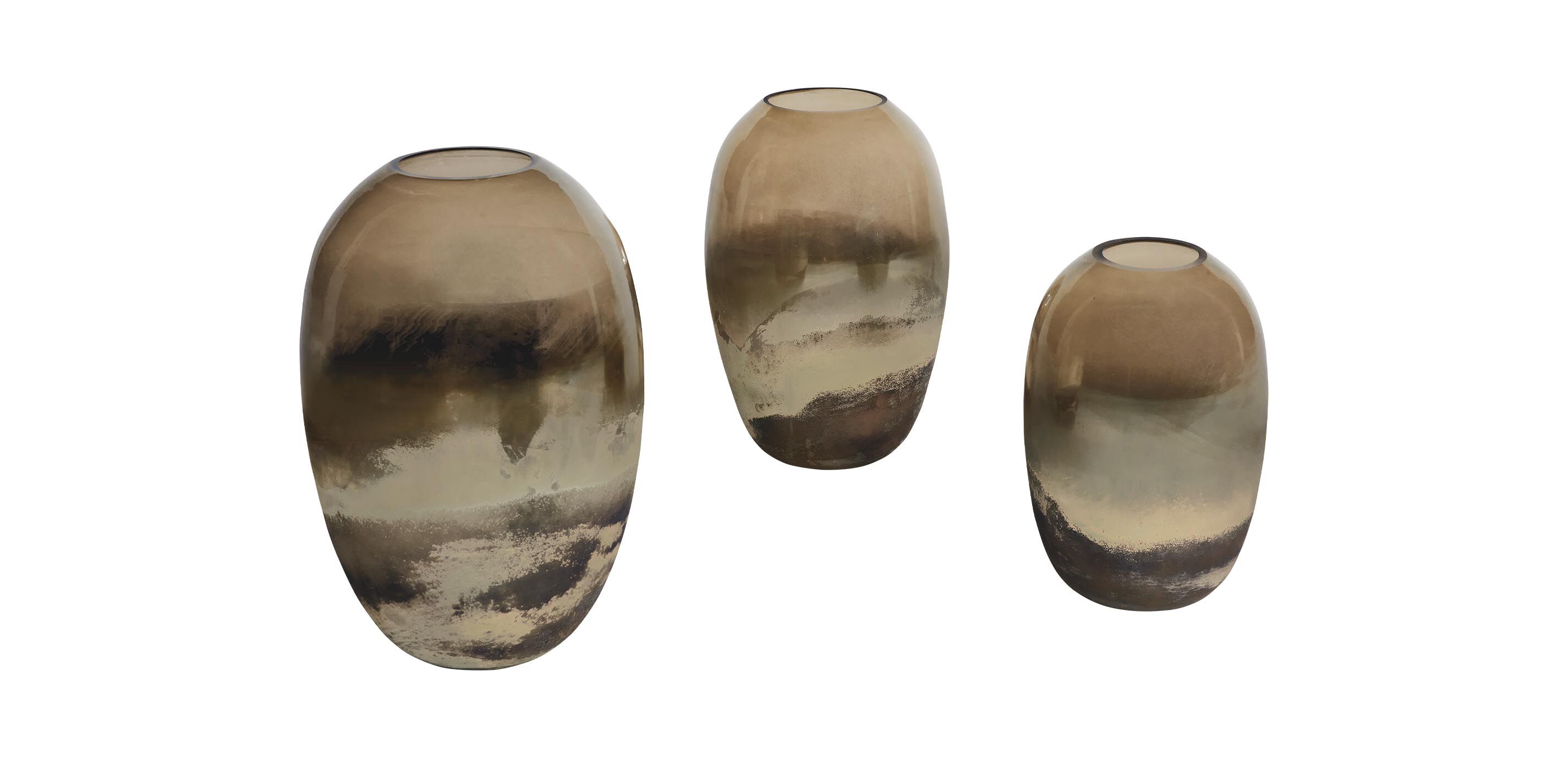 Desert Smoke Glass Vase_3