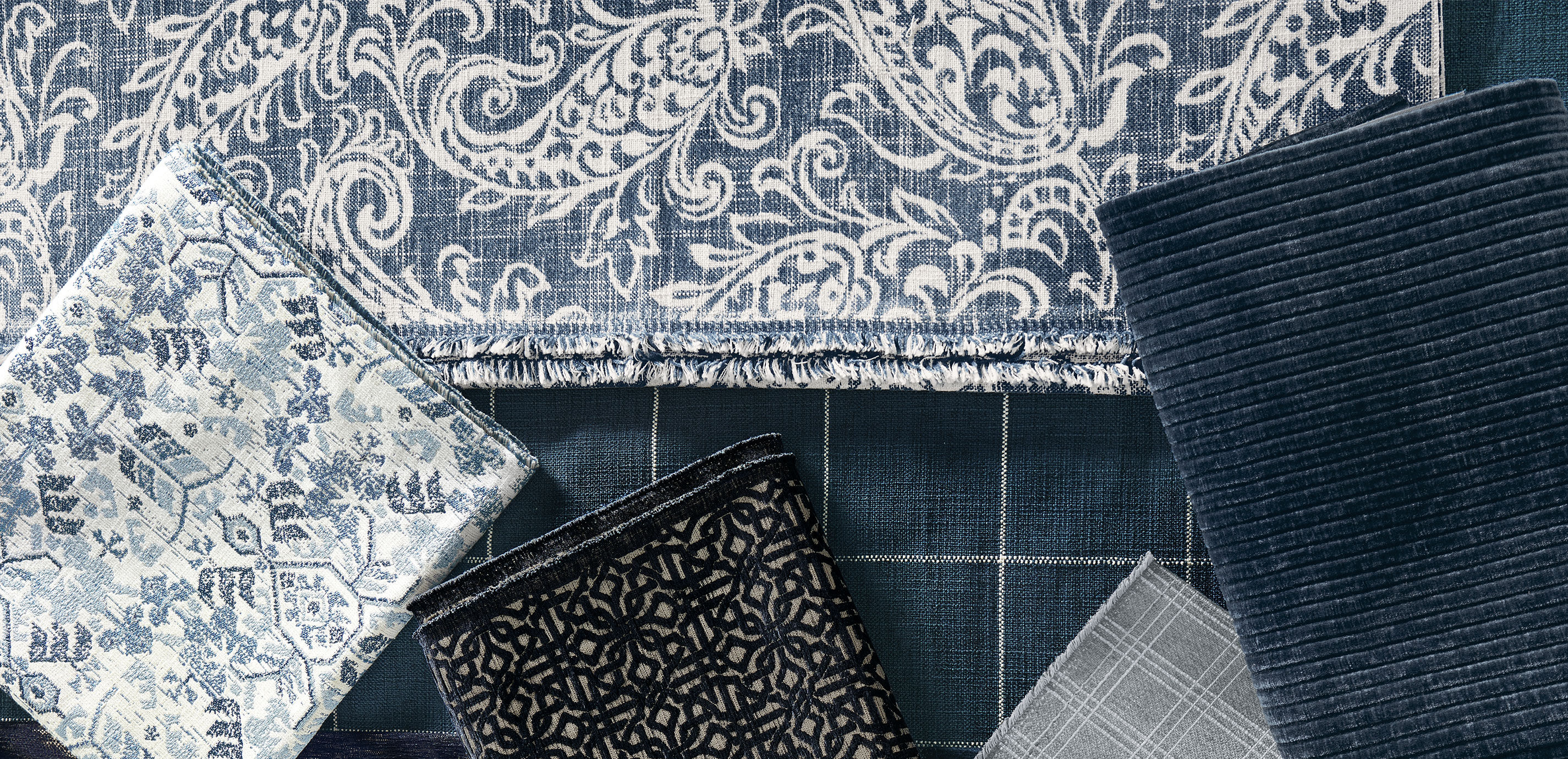 Gellar Indigo Fabric By the Yard_3