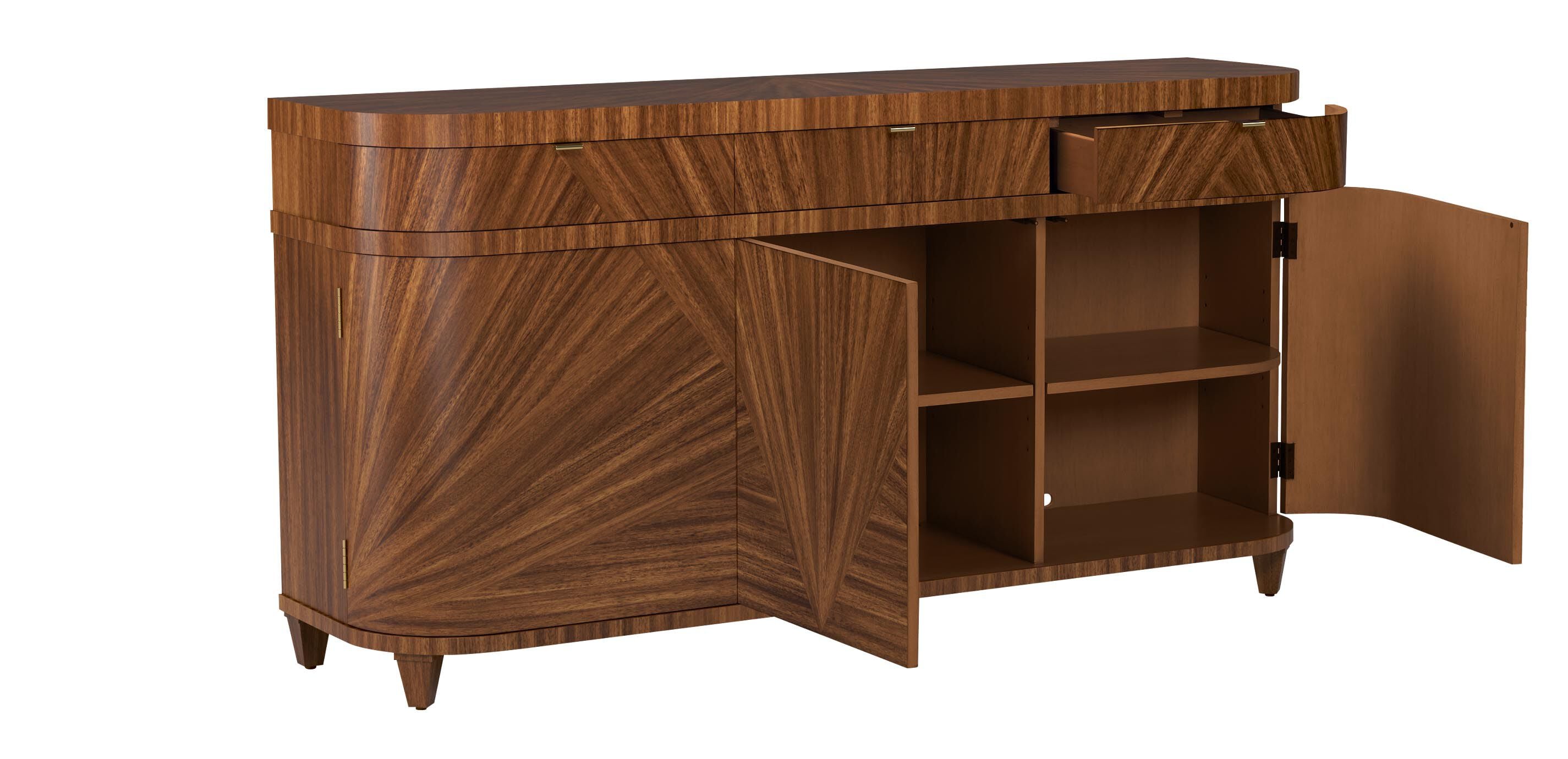 Zayne Buffet - Art Deco-Inspired Buffet Cabinet | Ethan Allen