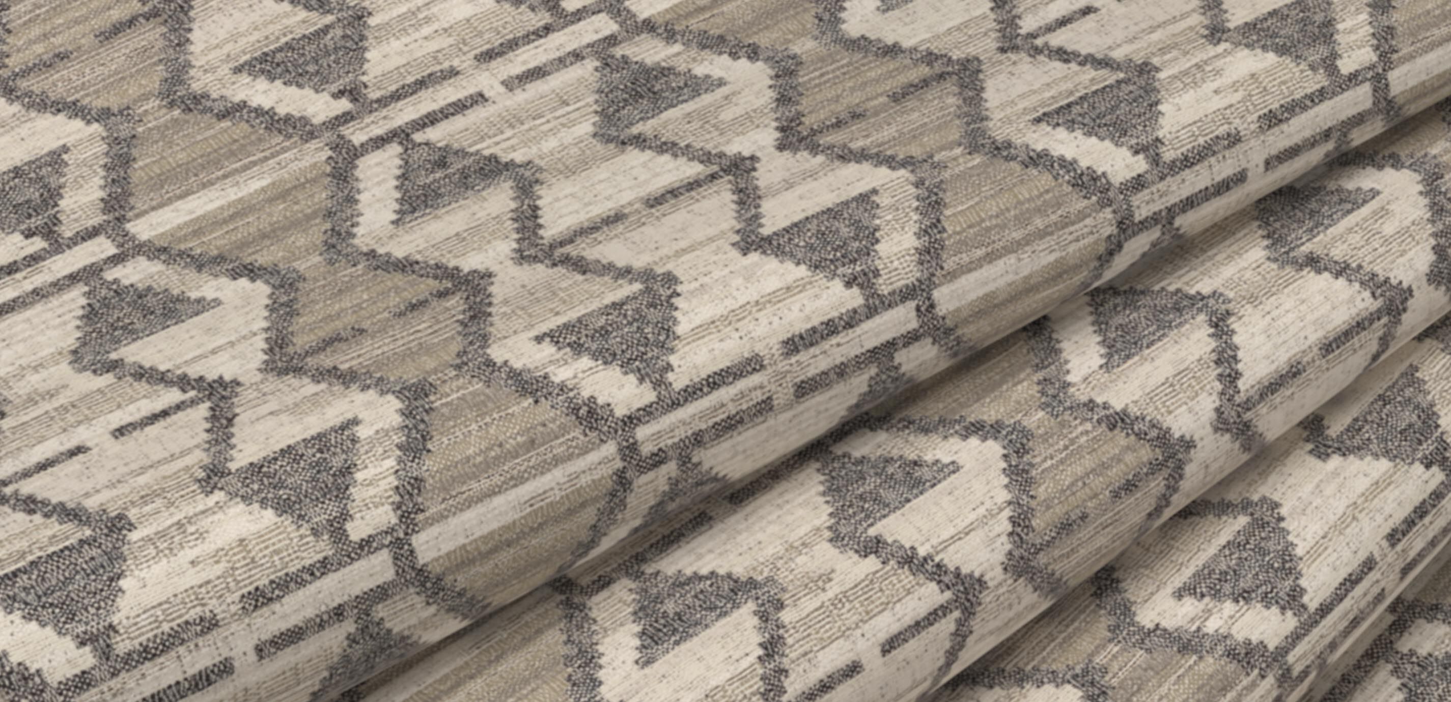 Navin Charcoal Fabric By the Yard_1