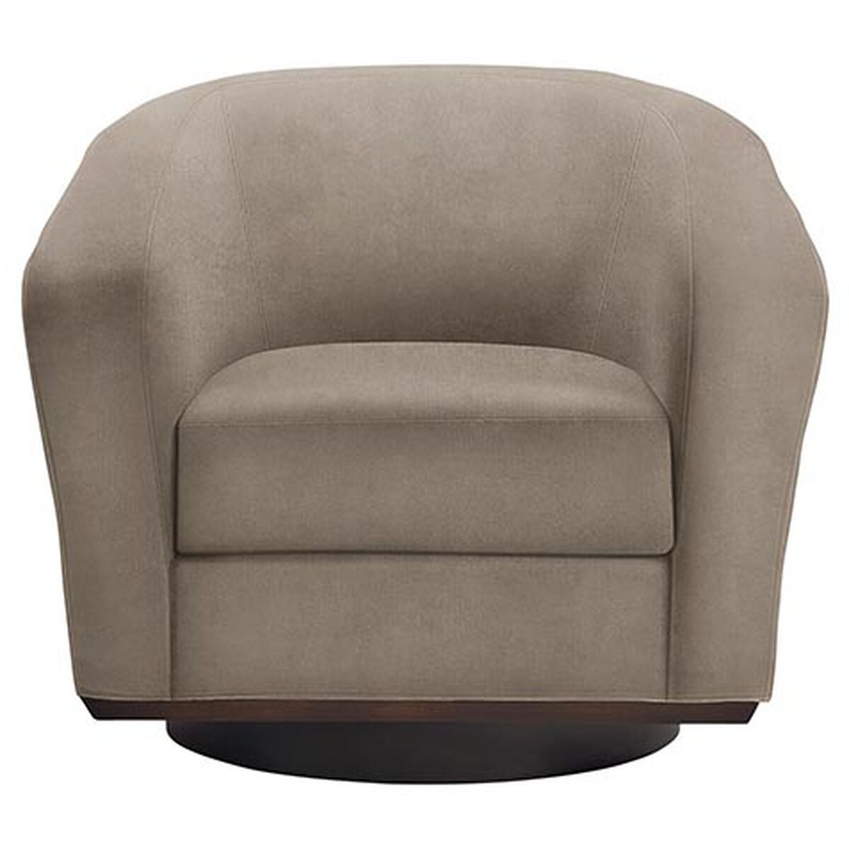 Helena Leather Swivel Chair