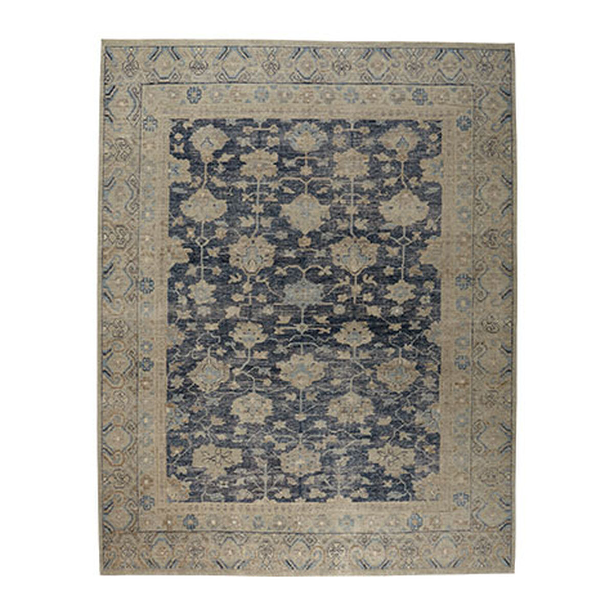 Cosmo Rug, Blue/Grey
