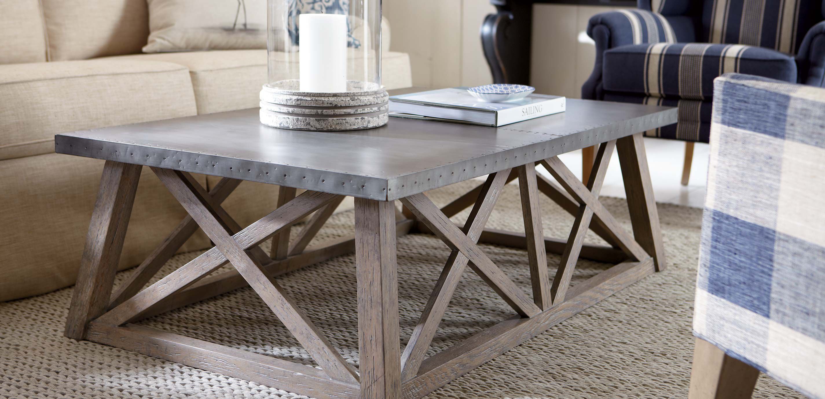 Bruckner Metal-Top Coffee Table_5