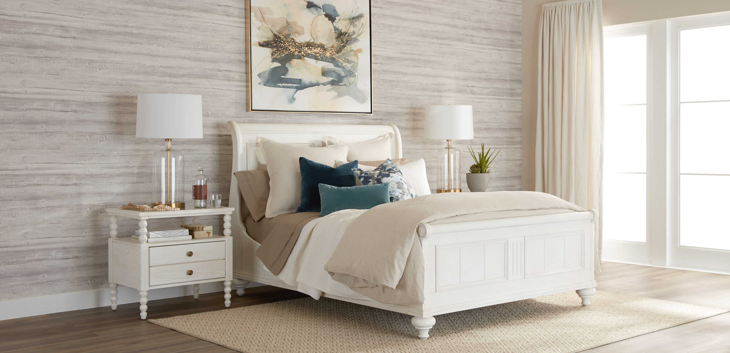 Pleated Percale Duvet Cover and Sham_3