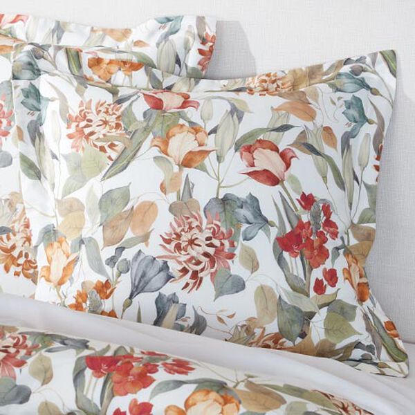 Autumn Garden Euro Sham