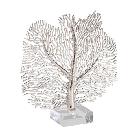 Silver Coral Sculpture image