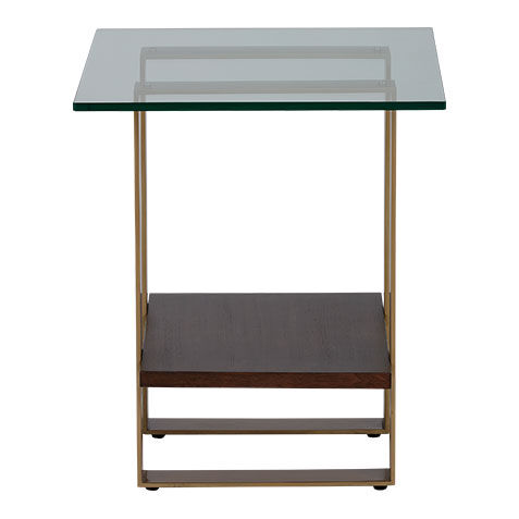 Rosemoor Glass-Top End Table image