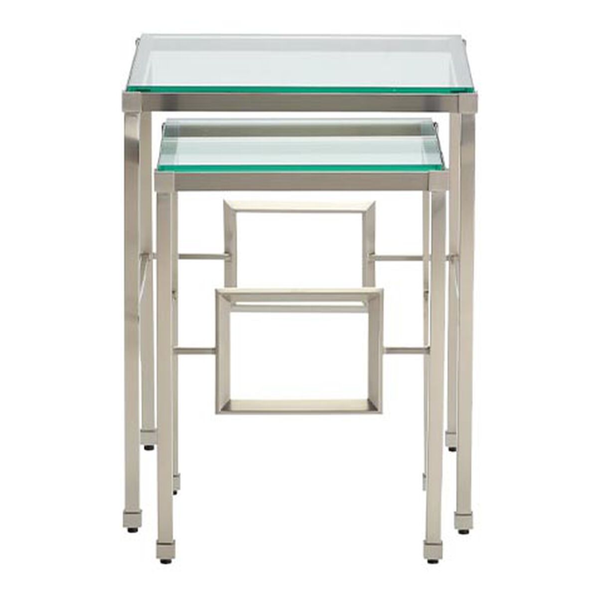Addy Nesting Tables, Nickel