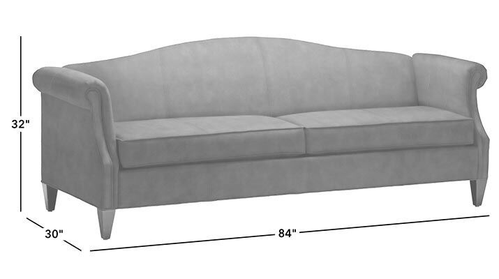 Hutton Leather Camelback Sofa_1