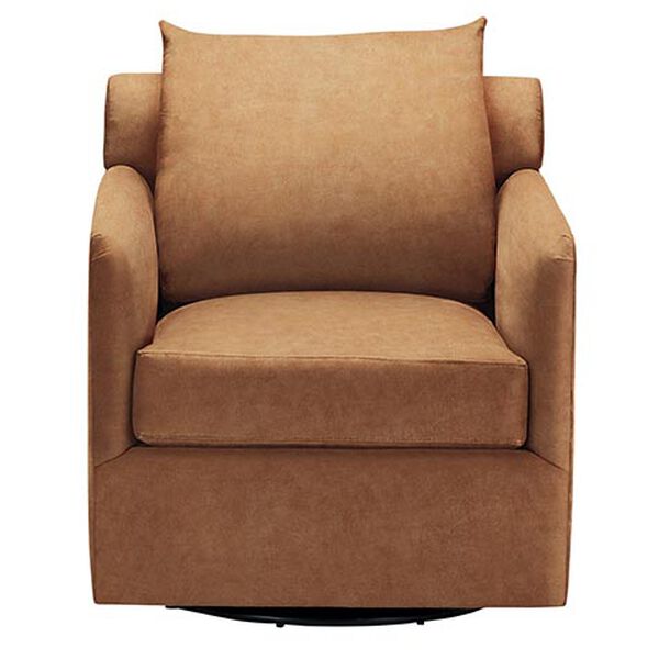 Calia Leather Swivel Chair