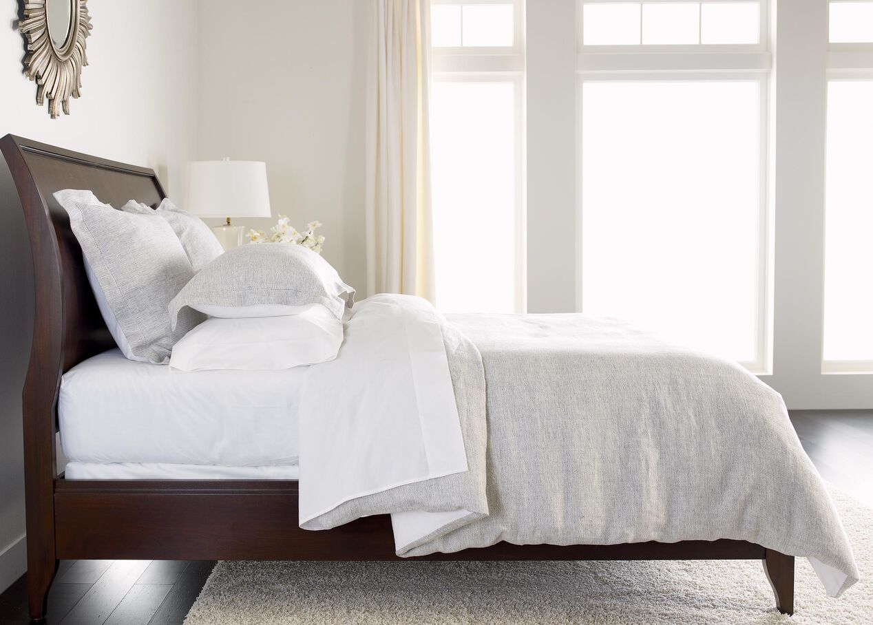 Stillwell Herringbone Duvet Cover and Shams DUVET COVERS Ethan Allen