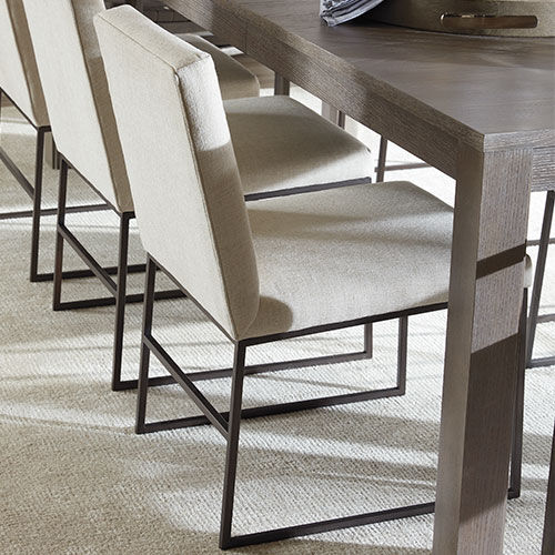 Jewel Metal Base Dining Chair 