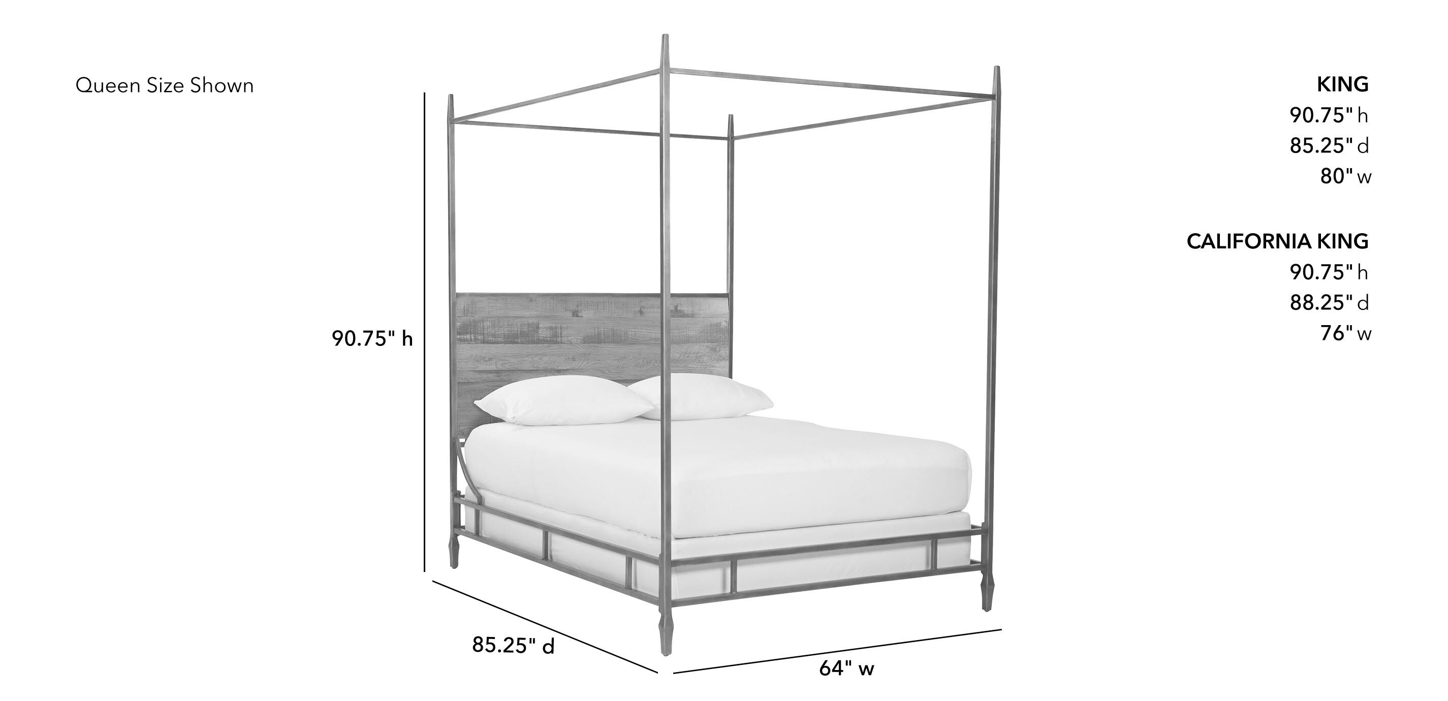 Ethan allen lincoln bed sale