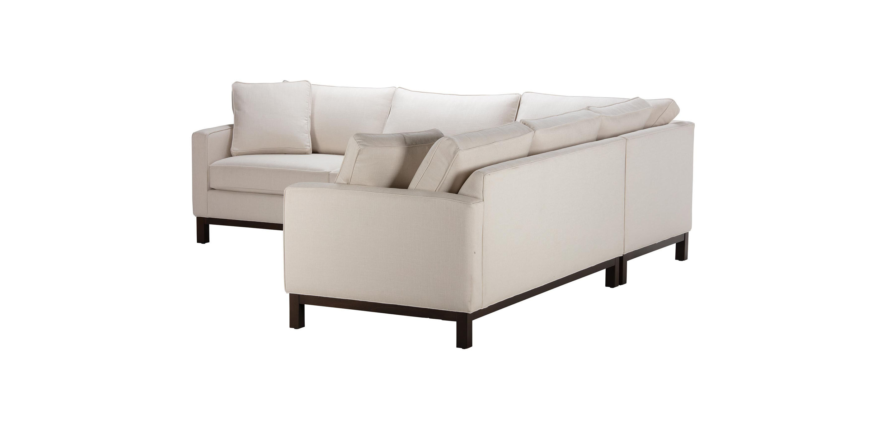 Melrose Too ThreePiece Sectional Ethan Allen