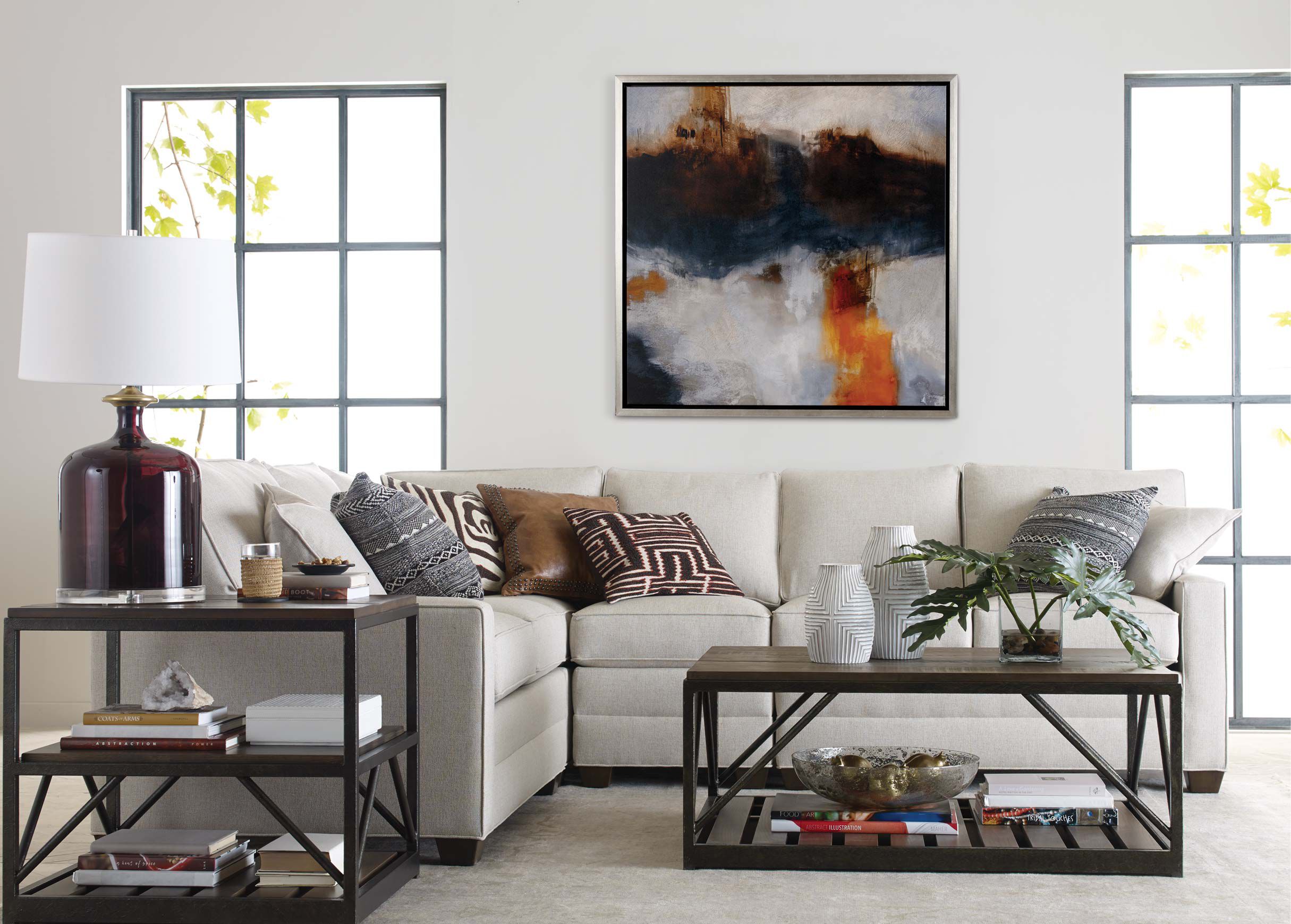 TrackArm Three Piece Sectional, Quick Ship Sectionals