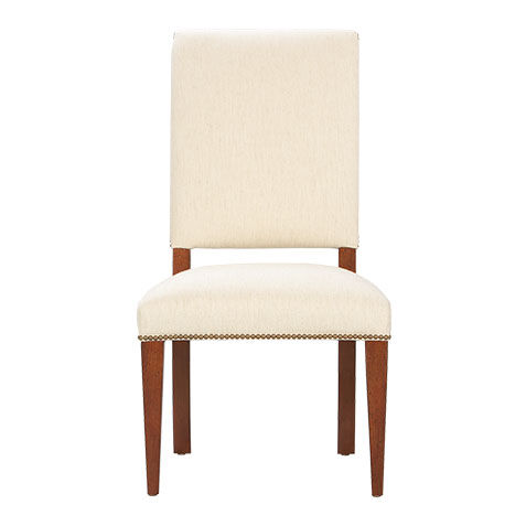 Hadley Dining Side Chair: Square Back, Tapered Leg image