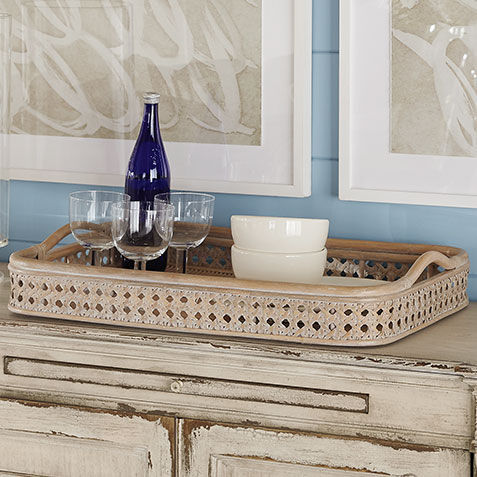 Birdie Whitewash Cane Tray Product Tile Hover Image 431839   NAT