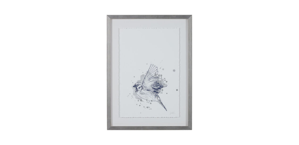 Gestural Bird Study | Bird Prints | Bird Wall Art | Ethan Allen