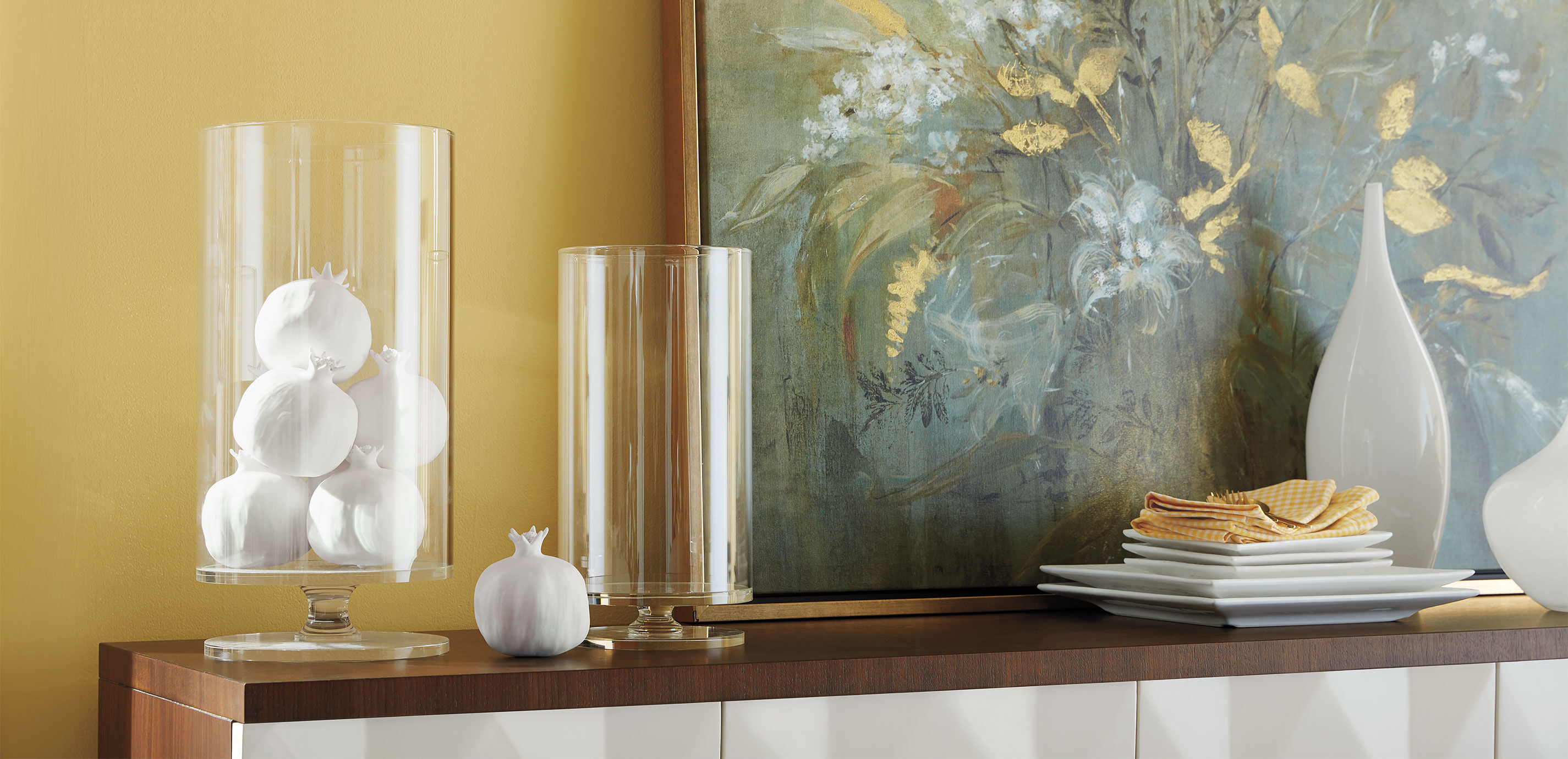 Matte White Pomegranate Sculpture_8