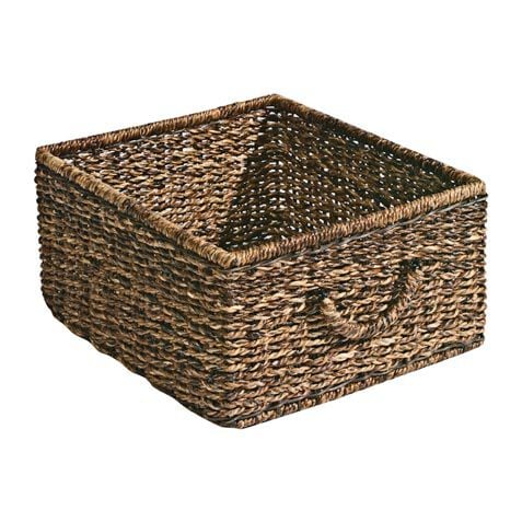 Dark Abaca Storage Basket image