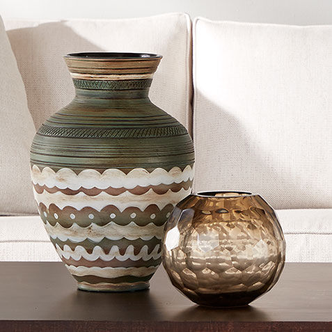 Terra Verde Painted Pottery Vase Product Tile Hover Image 432462   GRN