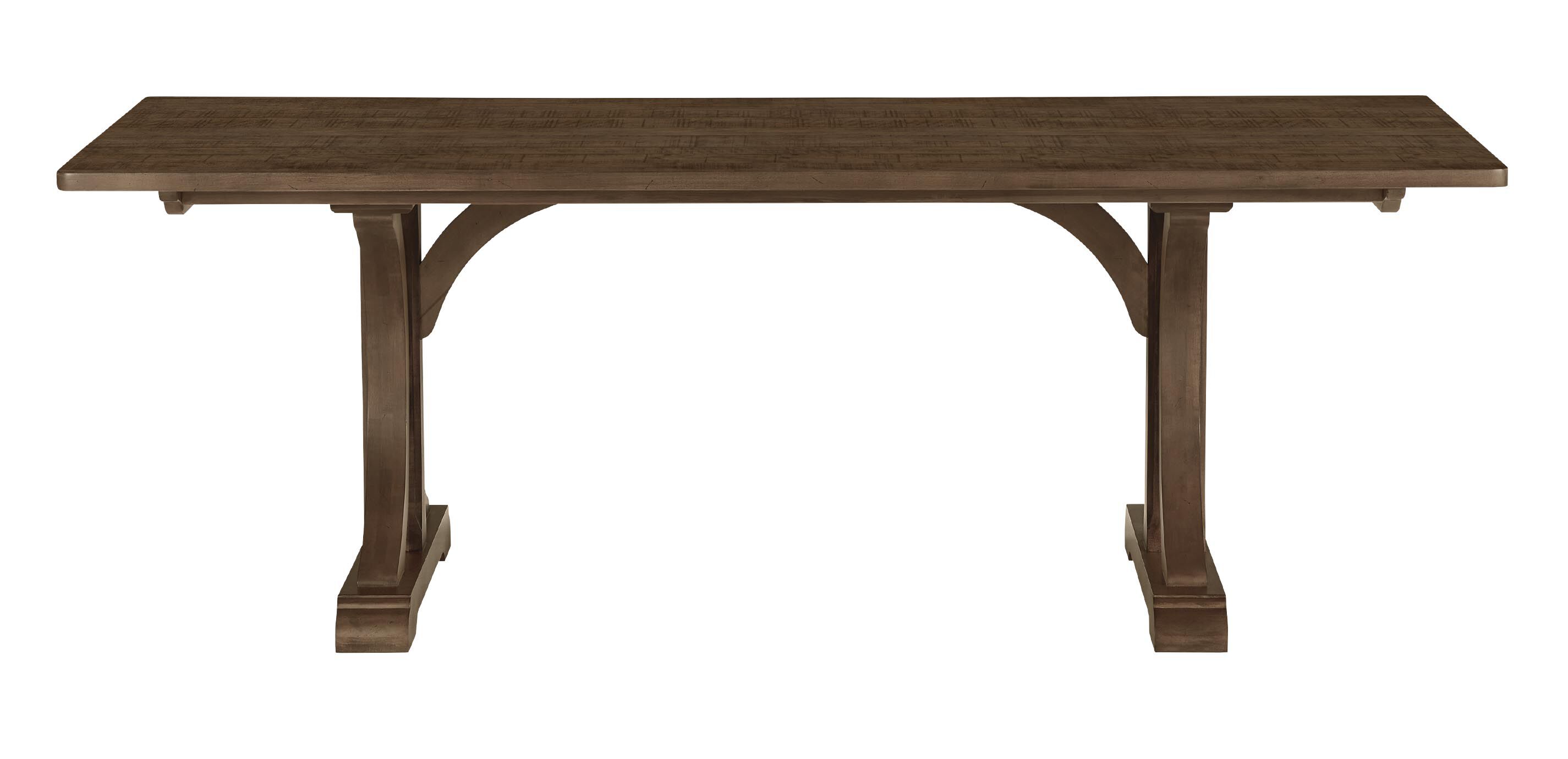 Corin Rough-Sawn Trestle Dining Table