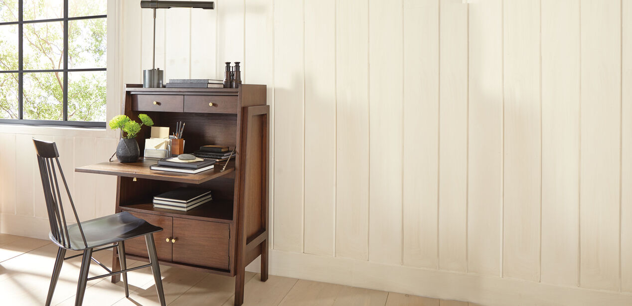 Secretary Desk Modern Drop Front Desk Ethan Allen