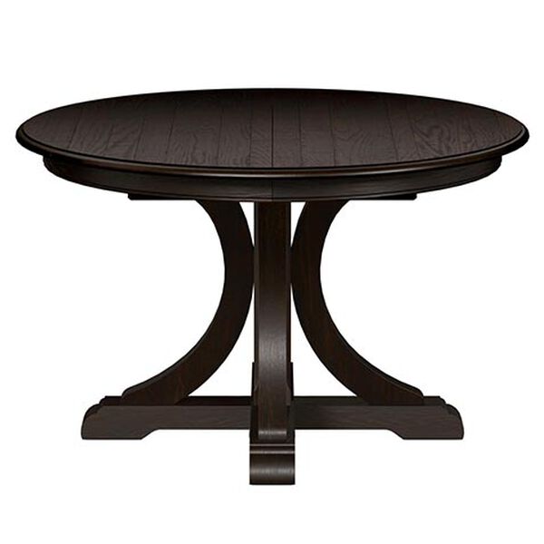 Corin Rough-Sawn Round Extension Dining Table