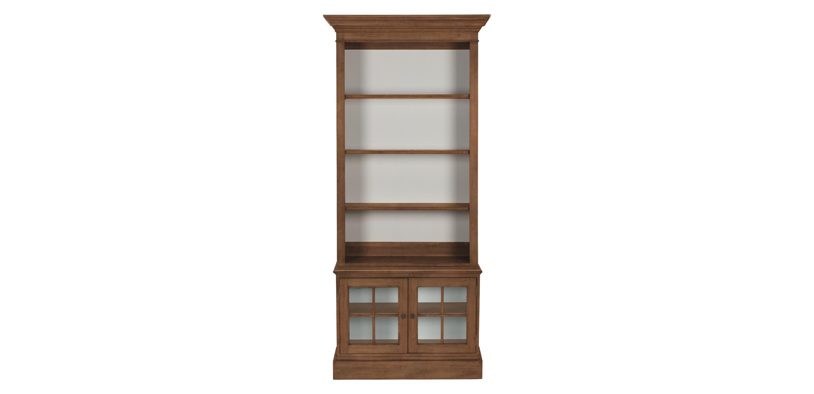 Villa Library Bookcase, Open Shelves